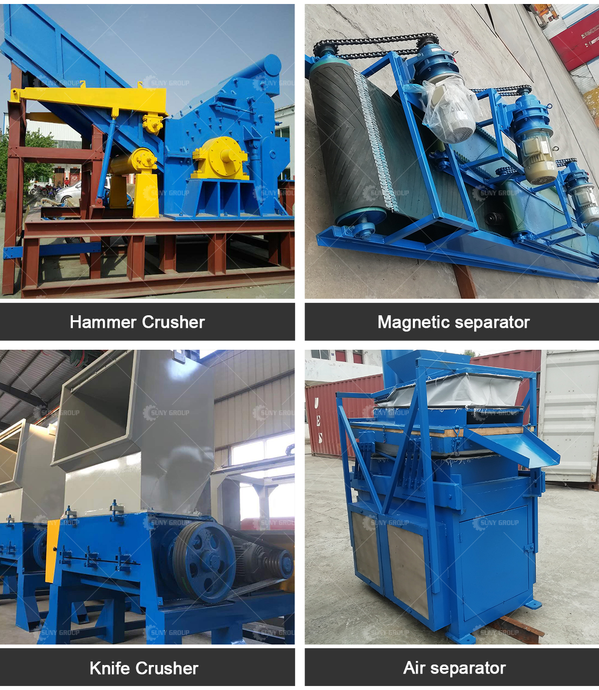 horizontal hammer crusher