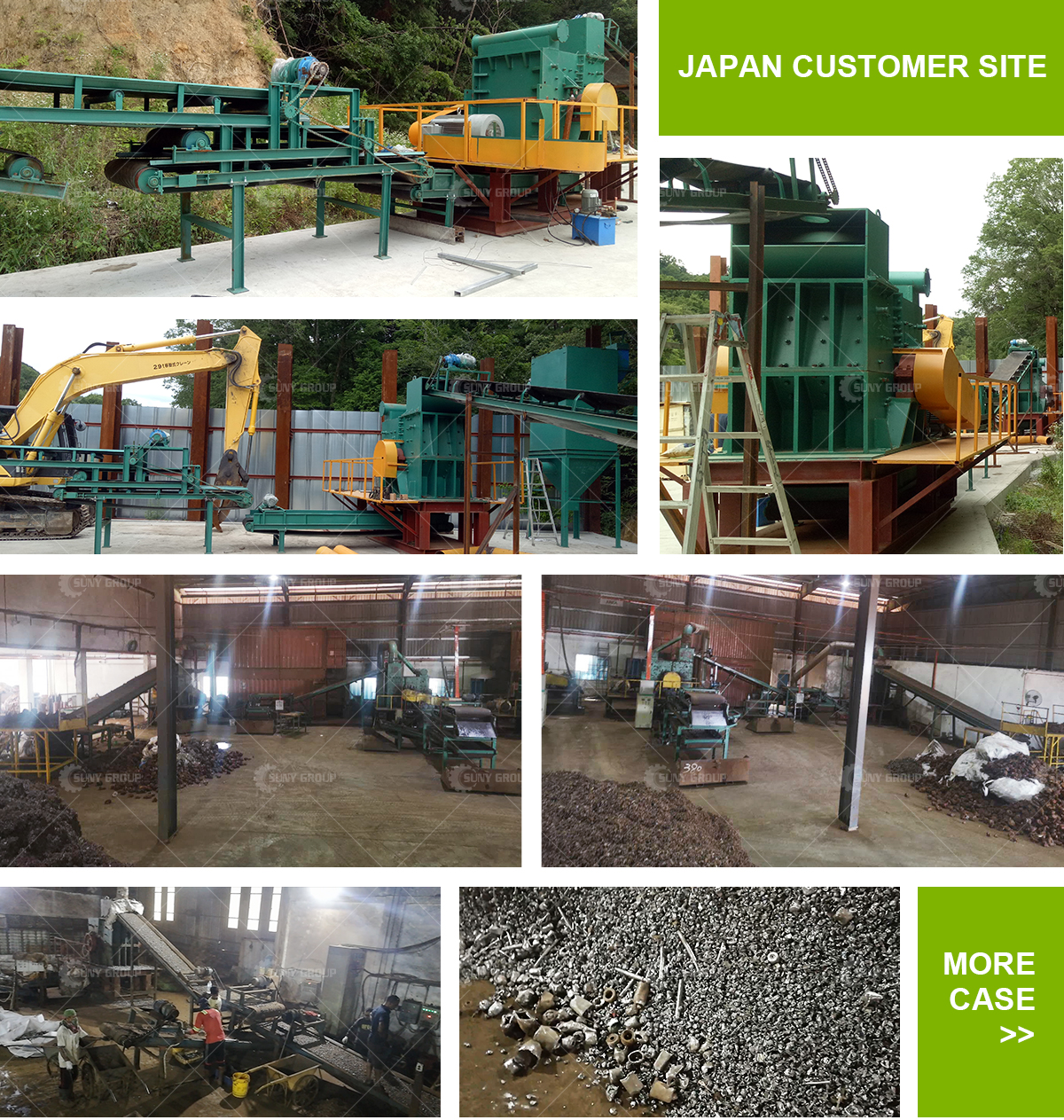 horizontal hammer crusher