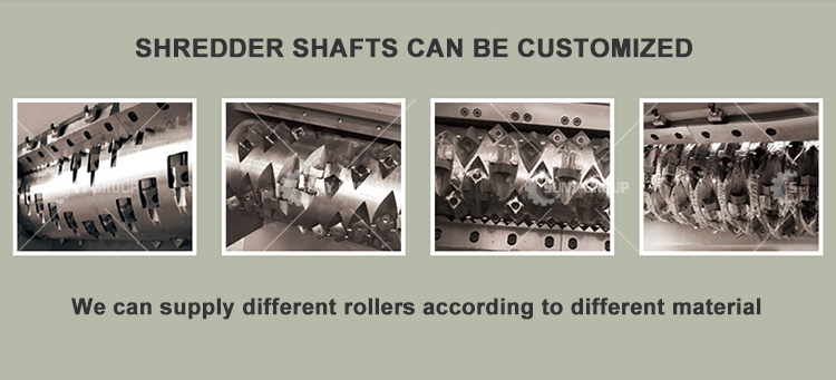 single shredder blade
