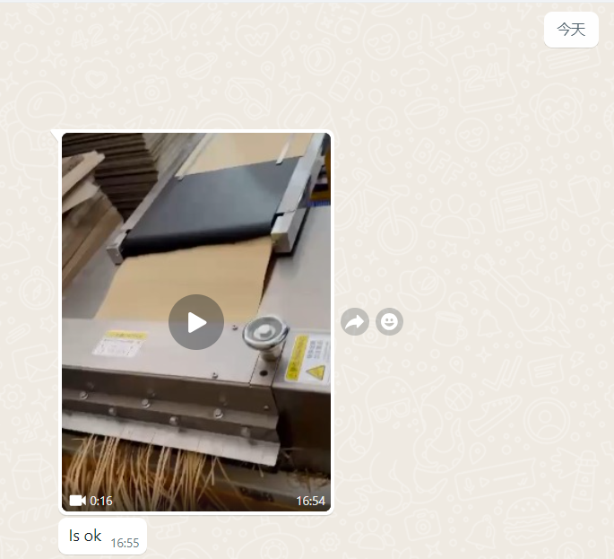 Vietnamese Customer Crinkle Paper Shredder Case Site